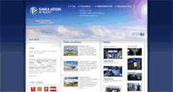 Desktop Screenshot of letecke-simulatory.cz